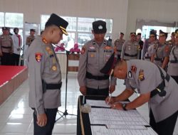 Polres Pagar Alam Lakukan Rotasi Besar besaran