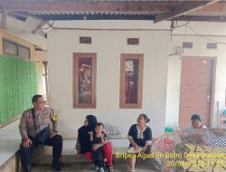 Aipda Tata Sasmita bersama Bripka Agus Sukmana warga masyarakat binaan