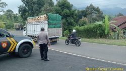 Antisipasi terjadinya C3 (Curas,Curat, dan Curanmor) Polsek Tanjungmedar Polres Sumedang Polda Jabar melaksanakan KRYD siang hari