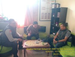 Kegiatan Silaturahmi Kamtibmas Bhabinkamtibmas Kepada Perangkat Desa Kebonjati