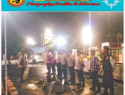 AKP Yugo Pambudi SH MH Kapolsek Tambelang Polres Metro Bekasi Pimpin Apel Malam Persiapan OKJ