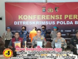 Ungkap Tindak Pidana Alih Fungsi Lahan Pertanian Polda Bali Tetapkan 1 Tersangka