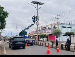 PT.PLN Sinergi dengan Pemkab Tanah Bumbu untuk Layanan PJU Wilayah Pelosok Minim Penerangan.