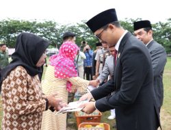 Upacara Hari Pahlawan 7 Februari Pagatan Tanah Bumbu Dirangkai Ziarah serta Pemberian Tali Asih