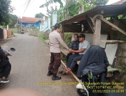 Bhabinkamtibmas Desa Sukarapih Melaksanakan Giat Sambang Dan Silaturahmi Kepada Warga masyarakat