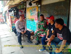 Door To Door System Dalam Rangka Pelaksanaan Beyond Trust Presisi Diwilayah Binaan Kelurahan Kota Kaler