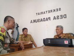Aiptu Agus Herman Laksanakan Sambang dan Silaturahmi Kamtibmas Kepada Perangkat Desa Padasuka Dalam Rangka Pelaksanaan Beyond Trust Presisi Polri