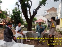 Bhabinkamtibmas Desa Sukarapih Melaksanakan Giat Sambang Dan Silaturahmi Kepada Warga masyarakat.