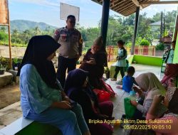 Aipda Tata Sasmita bersama Bripka Agus Sukmana Laksanakan Silaturahmi Kamtibmas dan Dumas Keliling dalam Rangka BEYOND TRUST PRESISI.