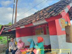 Aipda Tata Sasmita bersama Bripka Agus Sukmana sambangi warga masyarakat binaan