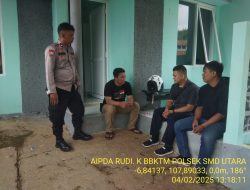 Bhabinkamtibmas Desa Sirnamulya Laksanakan Sambang & Silaturahmi Kamtibmas Kepada Warga Binaan