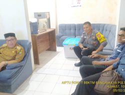 Kegiatan Sambang & Silaturahmi Kamtibmas Pelaksanaan Beyond Trust Presisi kepada Perangkat Desa Rancamulya Kecamatan Sumedang Utara