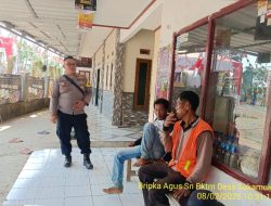 Aipda Tata Sasmita bersama Bripka Agus Sukmana sambangi warga masyarakat binaan