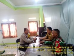 Sambang Dan Silaturahmi Kamtibmas Dalam Rangka Pelaksanaan Beyond Trust Presisi Kepada Kasipem Trantibum Kelurahan Kota Kaler