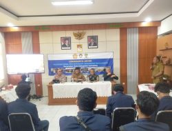 Kapolsek Tomo Menghadiri Kegiatan Lokakarya Akhir Program KKNM-PPM Integratif Universitas Padjadjaran di wilayah Kecamatan Tomo.