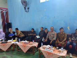 Kapolsek Tomo Menghadiri Kegiatan Musrenbang dan Rencana Kerja Pemerintah Daerah (RKPD) tingkat kecamatan Tomo Kabupaten Sumedang