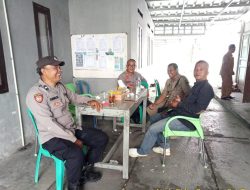 Samapta Polsek Tomo Laksanakan Patroli Dialogis Antisipasi Gangguan Kamtibmas