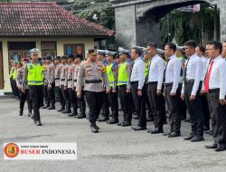 Polres Rembang Gelar Pasukan Ops Keselamatan Candi 2025