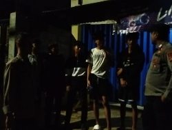 Anggota Polsek Sukasari Laksanakan Patroli KRYD Blue Light / Malam hari di Wilayah Kecamatan Sukasari Kabupaten Sumedang