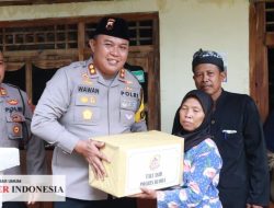 Kapolres Blora Kunjungi Keluarga Korban Kecelakaan Kerja di PKU Muhammadiyah