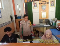 Bhabinkamtibmas Desa Sukarapih Melaksanakan Giat Sambang Dan Silaturahmi Kepada Warga masyarakat