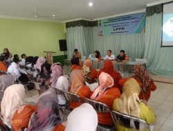 Bhabinkamtibmas Desa Margamukti Monitoring Kegiatan Laporan Pertanggung Jawaban Pemerintah Desa.TA.2025