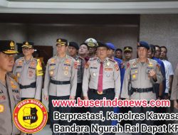 Berprestasi, Kapolres Kawasan Bandara Ngurah Rai Dapat KPLB