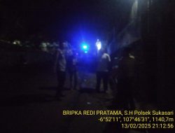 Anggota Polsek Sukasari Rutin Laksanakan Patroli KRYD Blue Light / Malam hari di Wilayah Kecamatan Sukasari Kabupaten Sumedang