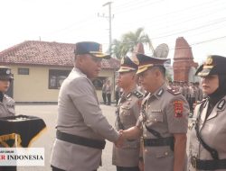 Kapolres Blora Pimpin Sertijab Wakapolres, Kabag SDM, dan Kabag Log