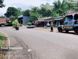 Antisipasi terjadinya C3 (Curas,Curat, dan Curanmor) Polsek Tanjungmedar Polres Sumedang Polda Jabar melaksanakan KRYD siang hari