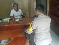 Bhabinkamtibmas Desa Sukarapih Melaksanakan Giat Sambang Dan Silaturahmi Kepada Warga masyarakat.