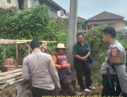 Kapolsek Sukasari Beserta Anggota Berikan Himbauan Kamtibmas 