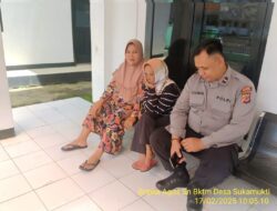 Aipda Tata Sasmita bersama Bripka Agus Sukmana Sambangi warga Masyarakat