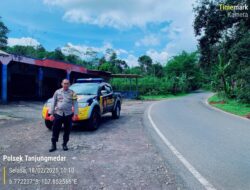 Antisipasi terjadinya C3 (Curas,Curat, dan Curanmor) Polsek Tanjungmedar Polres Sumedang Polda Jabar melaksanakan KRYD siang hari