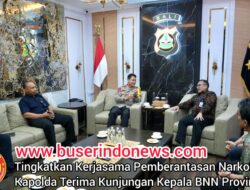 Tingkatkan Kerjasama Pemberantasan Narkoba, Kapolda Terima Kunjungan Kepala BNN Provinsi Bali
