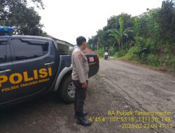 Kegiatan KRYD siang hari oleh Polsek Tanjungmedar Upaya Mencegah C3 di Wilayah hukum Kecamatan Tanjungmedar