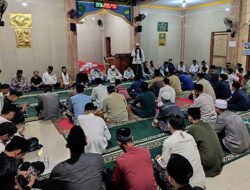 Jamaah Masjid Darussalam Kp Belendung Babelan Hadiri Haul Akbar dan Do’a Bersama