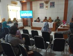 Kapolsek Tomo Hadiri Kegiatan Lokakarya Mini Triwulan Ke I tingkat kecamatan Tomo tahun 2025