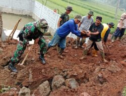 Tentaranya hadir, Pasokan Air Bersih Warga Cirengganis Kembali Lancar