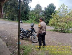 Antisipasi terjadinya C3 (Curas,Curat, dan Curanmor) Polsek Tanjungmedar Polres Sumedang Polda Jabar melaksanakan KRYD siang hari