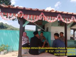 Polsek Sukasari melaksanakan kegiatan Jumat Curhat untuk menampung aspirasi warga dan meningkatkan kinerja Polri sebagai pelindung dan pengayom masyarakat