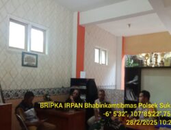 Bhabinkamtibmas Desa Sukarapih Melaksanakan Giat Sambang Dan Silaturahmi Kepada Warga masyarakat.