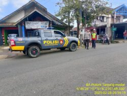 Kegiatan KRYD siang hari oleh Polsek Tanjungmedar Upaya Mencegah C3 di Wilayah hukum Kecamatan Tanjungmedar