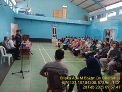 Reses Anggota DPRD Provinsi Jawa Barat, H. Zulkifli Chaniago, BE, Bahas Penyebarluasan Peraturan Daerah di Bidang Infrastruktur Tahun Anggaran 2024-2025 di Tanjungmedar