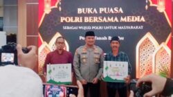 Polres Tanah Bumbu Gelar Buka bersama Awak Media jalin Kebersamaan.