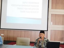 Kantor Kementerian Agama Kabupaten Batang Gelar Rakor Persiapan Bimbingan Manasik Haji