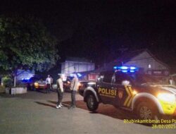 Anggota Polsek Sukasari Rutin Laksanakan Patroli KRYD Blue Light / Malam hari di Wilayah Kecamatan Sukasari Kabupaten Sumedang