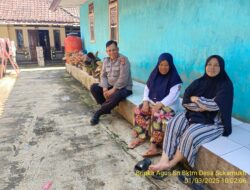 Aipda Tata Sasmita bersama Bripka Agus Sukmana sambangi warga masyarakat binaan