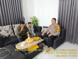 SILAHTURAHMI KAMTIBMAS GUNA MEWUJUDKAN SITUASI KONDUSIP, DIWILAYAH HUKUM POLRES SUMEDANG POLSEK SUKASARI KHUSUSNYA DIWILAYAH DESA SINDANGSARI