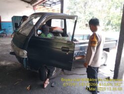 Aiptu Nana Sujana bersama Bripka Ade Mulyana melaksanakan sambang/silatrahmi Kamtibmas dan dumas keliling dalam rangka BEYOND TRUST PRESISI